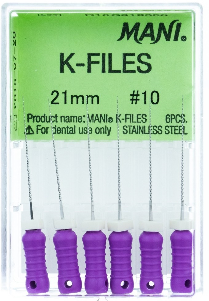 K-File 21mm #10 - Mani